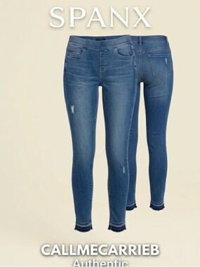 🛍️ SPANX Blue Skinny Women’s Jeans Body Contouring